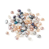 100Pcs Mixed Shape Natural Freshwater Pearl Beads for DIY Jewelry Making