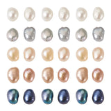 100Pcs Mixed Shape Natural Freshwater Pearl Beads for DIY Jewelry Making