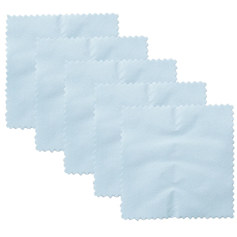 100Pcs Jewelry Cleaning Cloth, Silver Polishing Cloth (3.15 X 3.15Inch)