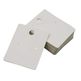 100Pcs Earring Display Card 4x5cm DIY Jewelry Packaging Cards