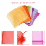 100Pcs Large Organza Bags 20X30 cm Jewelry Pouches