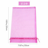 100Pcs Large Organza Bags 20X30 cm Jewelry Pouches