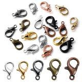 100Pcs Alloy Lobster Clasps Hooks Chain Connectors for DIY Jewelry Making