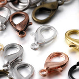 100Pcs Alloy Lobster Clasps Hooks Chain Connectors for DIY Jewelry Making