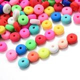 100Pcs 2mm Mixed Round Polymer Clay Beads DIY Jewelry Findings
