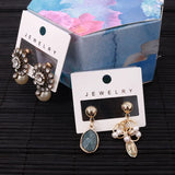 100Pcs 4.5x4cm PVC Earring Hang Cards Jewelry Display Ear Studs Card