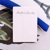 100Pcs 6.3*8.9cm Hair Clip Card Display Charms Logo
