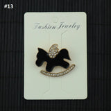 100Pcs 6.3*8.9cm Hair Clip Card Display Charms Logo