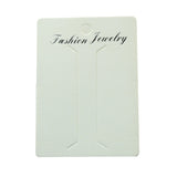 100Pcs 6.3*8.9cm Hair Clip Card Display Charms Logo