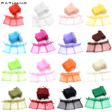 100Pcs 7x9 9x12 10x15 13x18CM Organza Bag Jewelry Party Gift Pouch