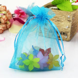 100Pcs/Lot Small Organza Bags Wedding Favor Gift Drawstring Pouch Sachet