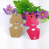 100Pcs/Lot Craft Paper Jewelry Display Package Card 9x4cm Accessory Hang Tag