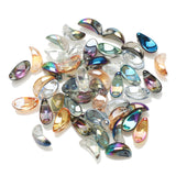 100Pcs/Lot Austria Glass Drop Beads 6x12MM Crystal Pendants Crescent Shape