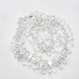 100Pcs/Lot Austria Glass Drop Beads 6x12MM Crystal Pendants Crescent Shape