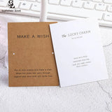 100Pcs Jewelry Display Cards for Bracelets Necklaces 7x9cm