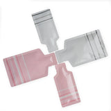 100 Heat Sealable Aluminium Pouches for Honey Coffee Powder Capsules