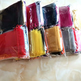 100Pcs Organza Gift Bag Drawstring Pouches Jewelry Birthday Wedding Bags