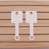100Pcs/Lot Self-adhesive Card 4x10cm Jewelry Display Packaging Tags