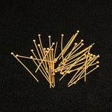 100Pcs Stainless Steel Ball Head Pins DIY Jewelry Making Earring Findings