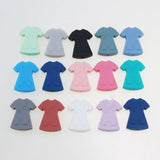 100Pc T-Shirt DIY Silicone Beads Doctor Nurse Baby Teether for Jewelry Making