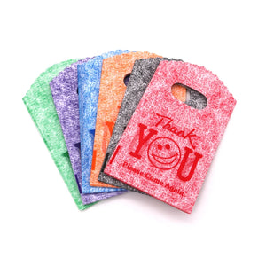 100Pcs Lot Thank You Coffee Plastic Bag 9x15cm Small Plastic Packaging Bags