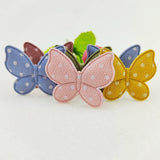 100Pcs/Lot Polka Dot Butterfly Padded Appliques For Craft Clothes Sewing DIY
