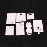100Pcs Paper Earrings Card Jewelry Hairpins Ring Tags