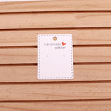 100Pcs Paper Earrings Card Jewelry Hairpins Ring Tags