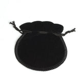 100Pcs Velvet Pouch Drawstring Jewelry Bag 70*80mm, Wedding Party Gift