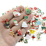 100Pcs Christmas Pendant DIY Jewelry Making Accessory