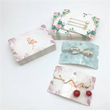 100Pcs Hair Clip Cards Hair Ornaments Packing Card