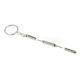 100Pcs Eyeglasses Screwdrivers Keychain Repair Tools Jewelry