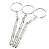 100Pcs Eyeglasses Screwdrivers Keychain Repair Tools Jewelry