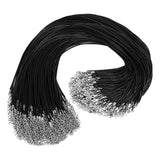 100Pcs Necklace Cord With Clasps, 18Inch Bulk Necklace Chains