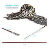 100Pcs Necklace Cord/Chains With Clasps, 18Inch Bulk Jewelry Making Supplies