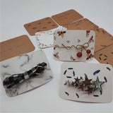 100Pcs Jewelry Display Cards Hair Accessory Cards Woman Hairpin Packaging Cards
