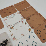 100Pcs Jewelry Display Cards Hair Accessory Cards Woman Hairpin Packaging Cards