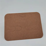 100Pcs Jewelry Display Cards Hair Accessory Cards Woman Hairpin Packaging Cards
