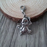 100Pcs Monkey Charm Pendant for Jewelry Accessories