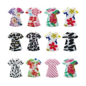 100Pc Nurse T-Shirt Silicone Beads Teething Bracelet Baby Chewing Jewelry
