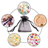 100Pcs Organza Bag Jewelry Drawstring Pouches Wedding Christmas Gift Bags