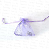 100Pcs Organza Bag Jewelry Tulle Gift Package