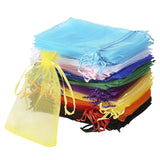 100pcs Organza Bags Jewelry Pouches Wedding Gift Bags