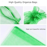 100pcs Organza Bags Jewelry Pouches Wedding Gift Bags
