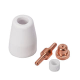 100Pcs PT-31 LG-40 Plasma Cutter Nozzles Electrode Tip Torch Kits 40A