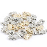 100Pcs 12x8.5mm Elephant Plastic Spacer Beads For Jewelry Making