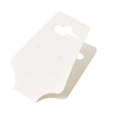 100Pcs Jewelry Packaging Cards for Necklace Bracelet Hairband