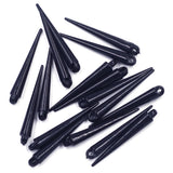 100Pcs Acrylic Spike Studs for Earring Charms Necklace Jewelry DIY