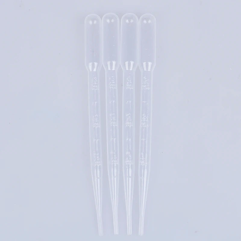 100Pcs Disposable Pipettes for Resin Craft Jewelry Making