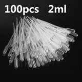 100Pcs Disposable Pipettes for Resin Craft Jewelry Making